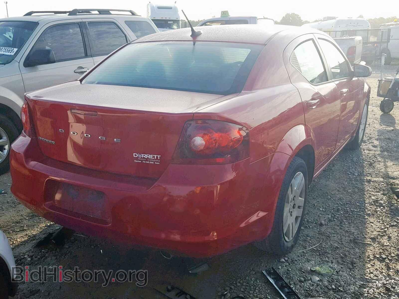 2013 DODGE AVENGER - VIN: 1C3CDZAG9DN749636 - Photo 4