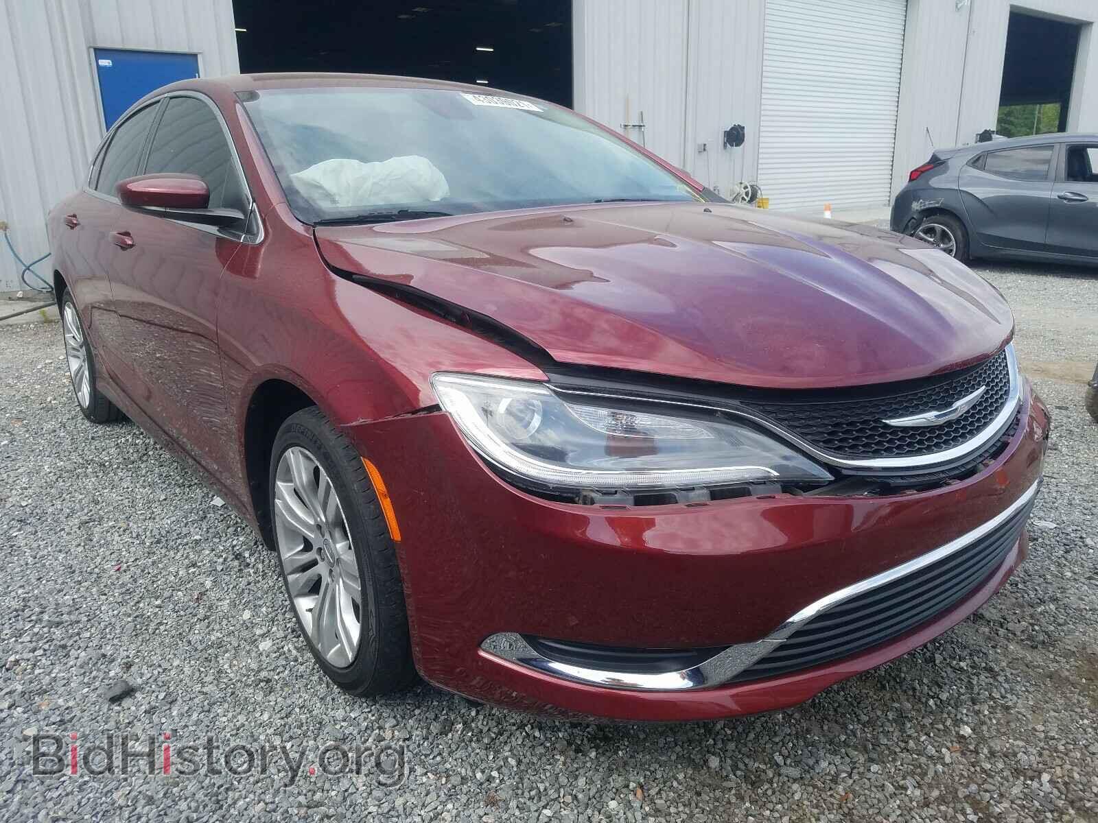 Фотография 1C3CCCAB8FN566817 - CHRYSLER 200 2015