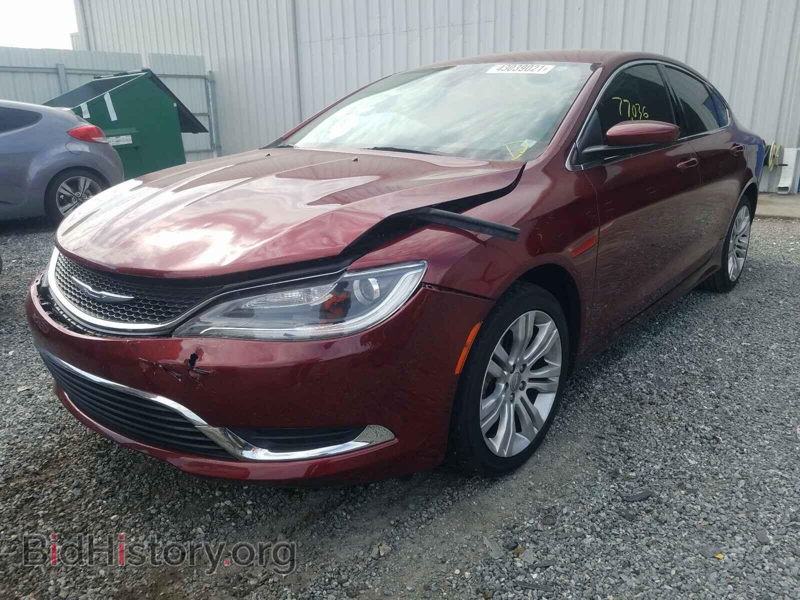 2015 CHRYSLER 200 - VIN: 1C3CCCAB8FN566817 - Фото 2
