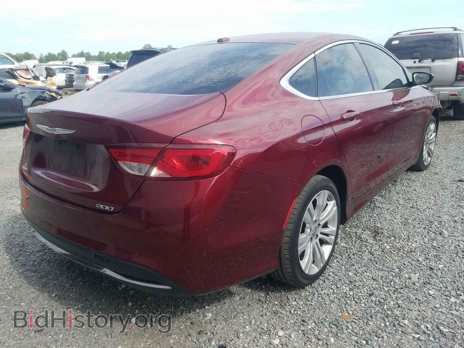 2015 CHRYSLER 200 - VIN: 1C3CCCAB8FN566817 - Фото 4