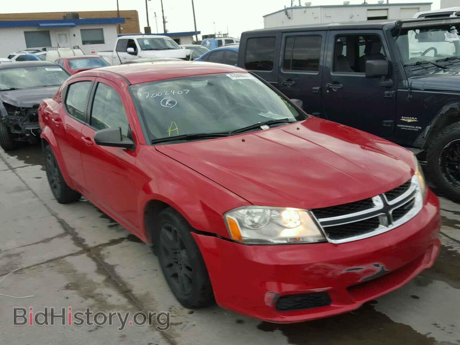 Photo 1C3CDZAB3EN146042 - DODGE AVENGER 2014