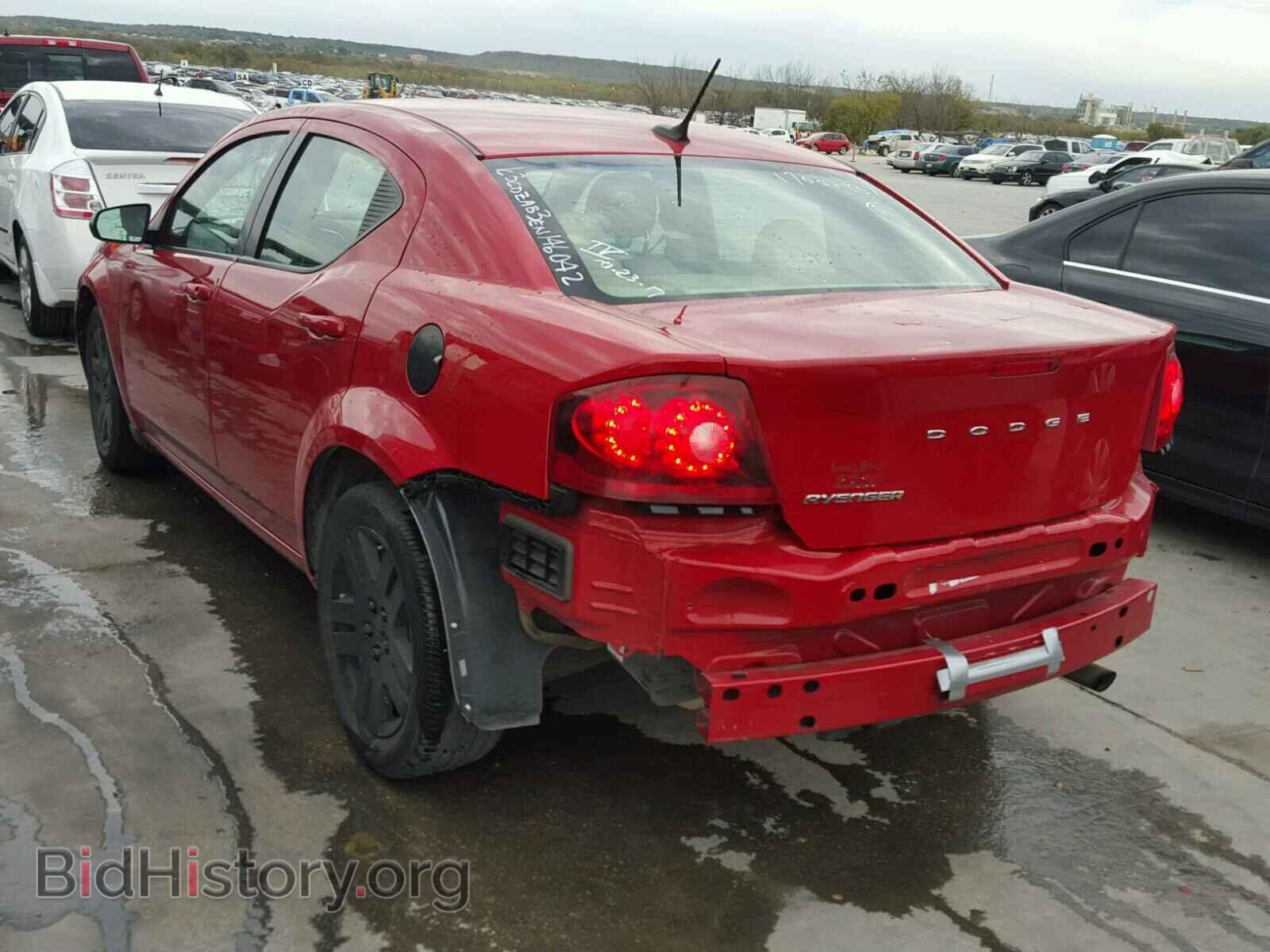 2014 DODGE AVENGER - VIN: 1C3CDZAB3EN146042 - Фото 3
