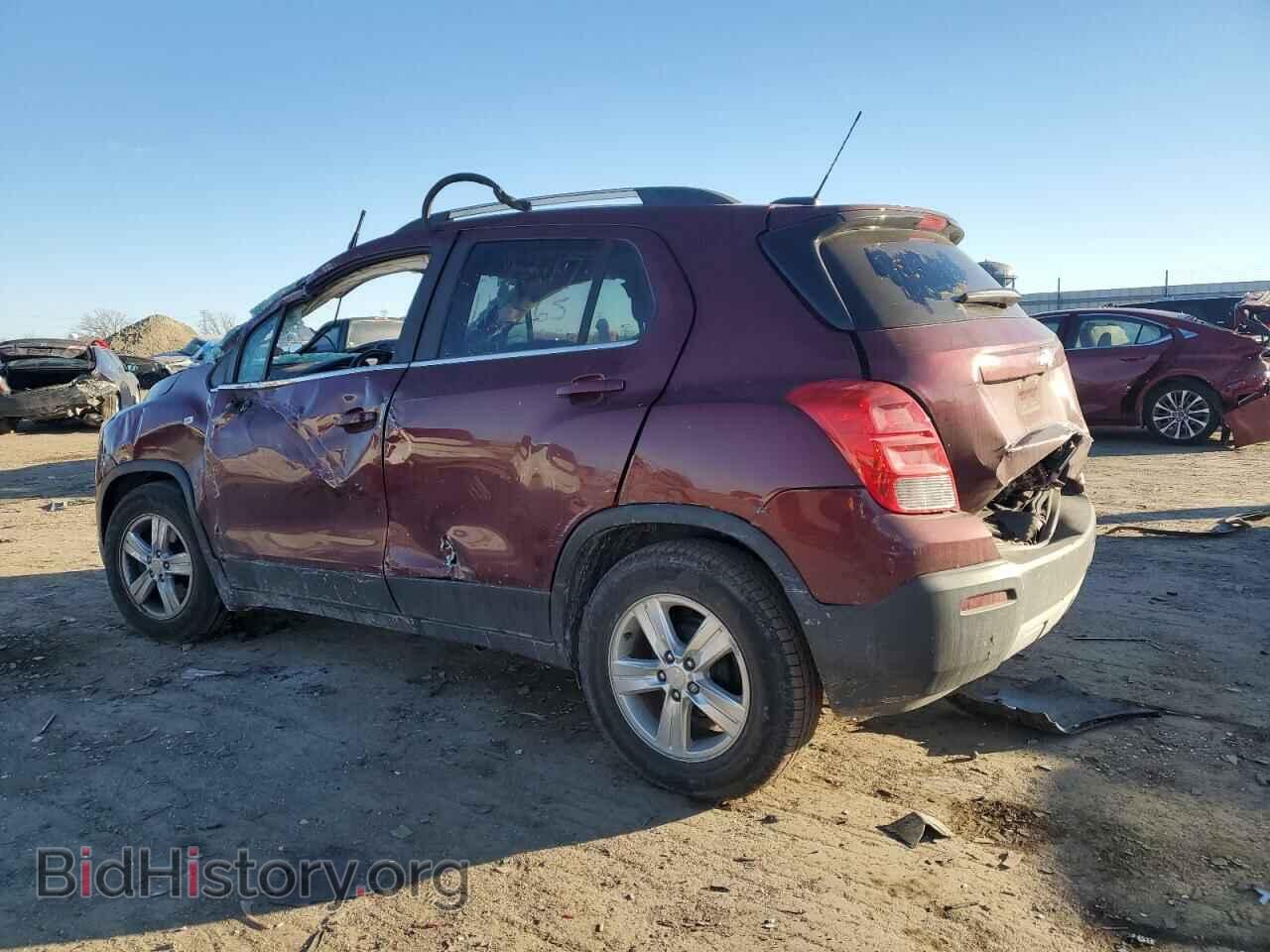 2016 CHEVROLET TRAX - VIN: 3GNCJLSB6GL116365 - Фото 2