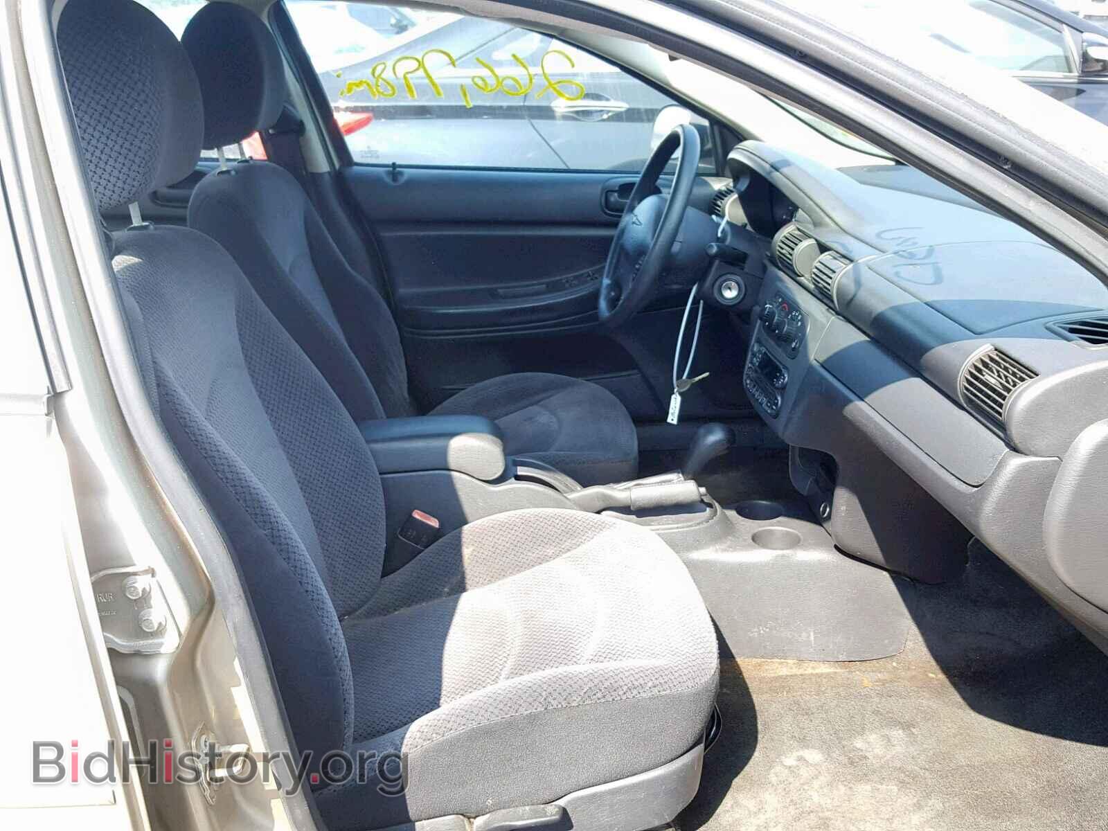 2004 CHRYSLER SEBRING - VIN: 1C3EL46X54N327774 - Фото 5