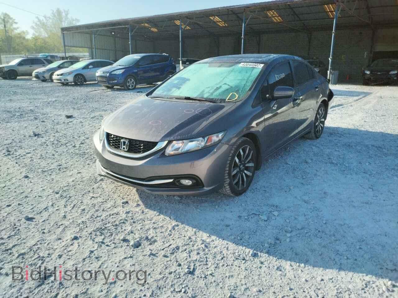 2015 HONDA CIVIC - VIN: 19XFB2F94FE025201 - Фото 2