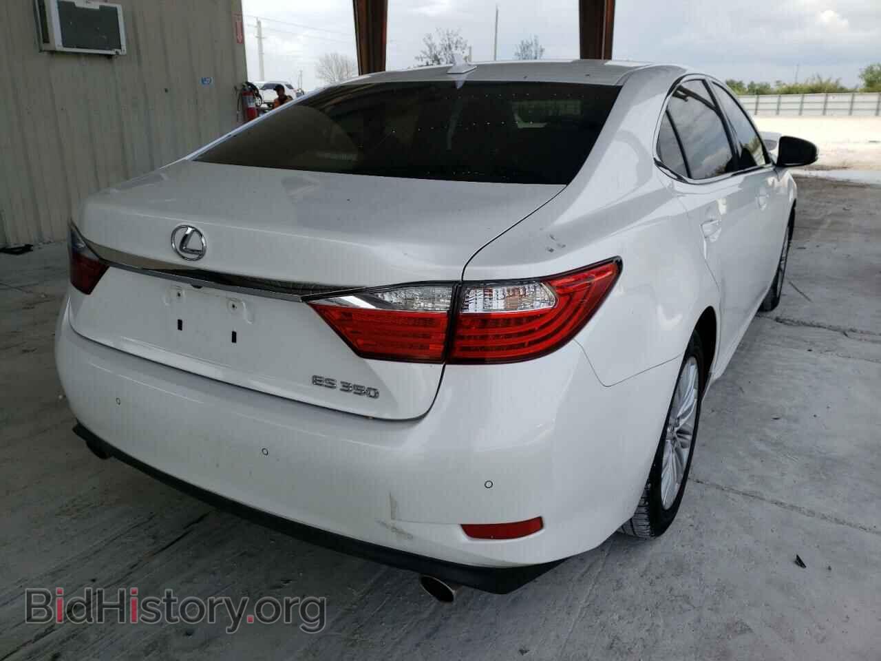 2013 LEXUS ES350 - VIN: JTHBK1GG2D2081474 - Фото 4