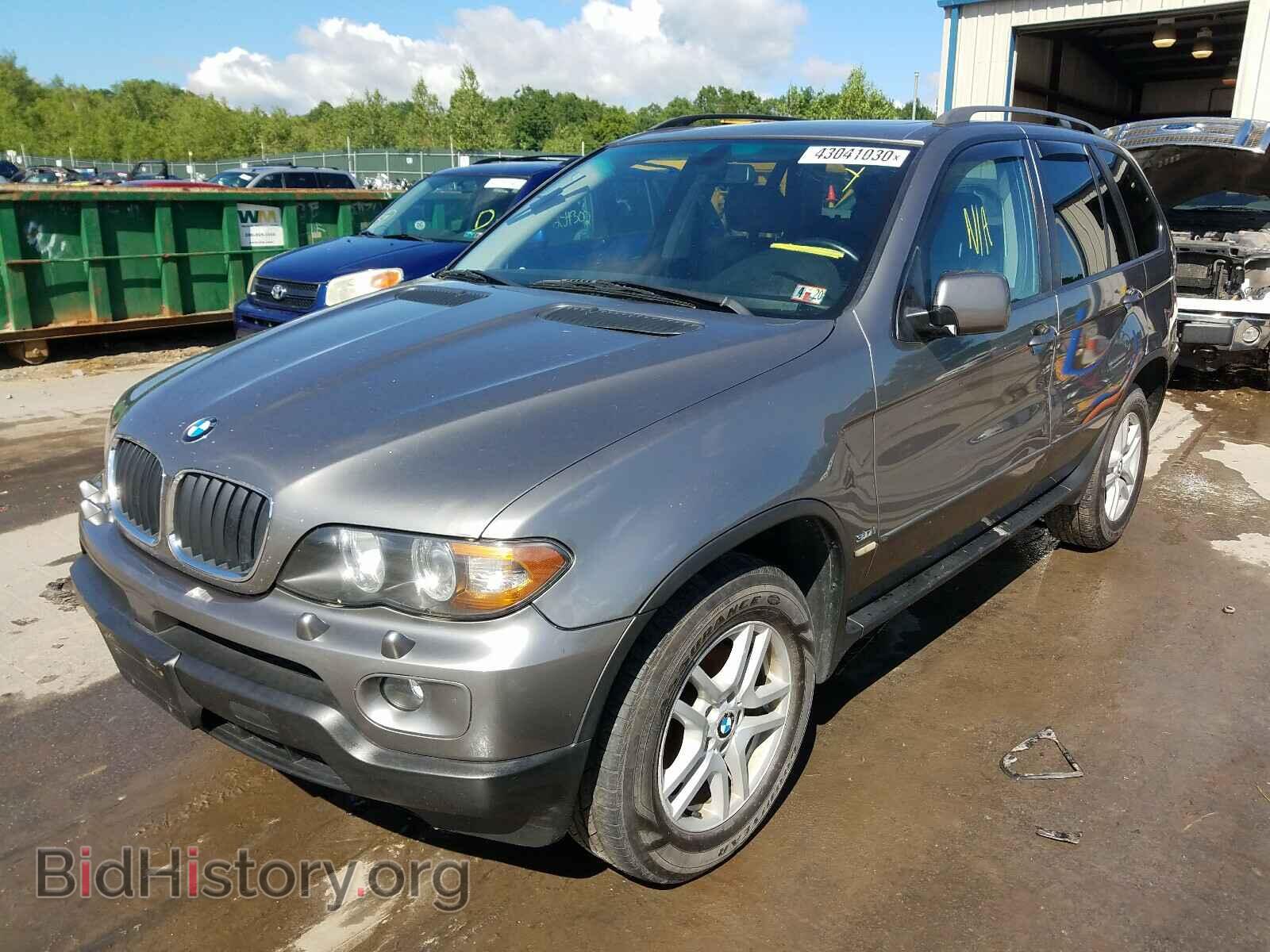 2006 BMW X5 - VIN: 5UXFA13596LY41681 - Фото 2