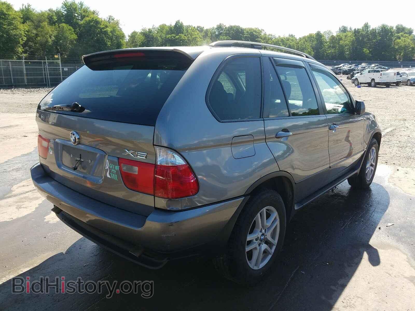 2006 BMW X5 - VIN: 5UXFA13596LY41681 - Фото 4