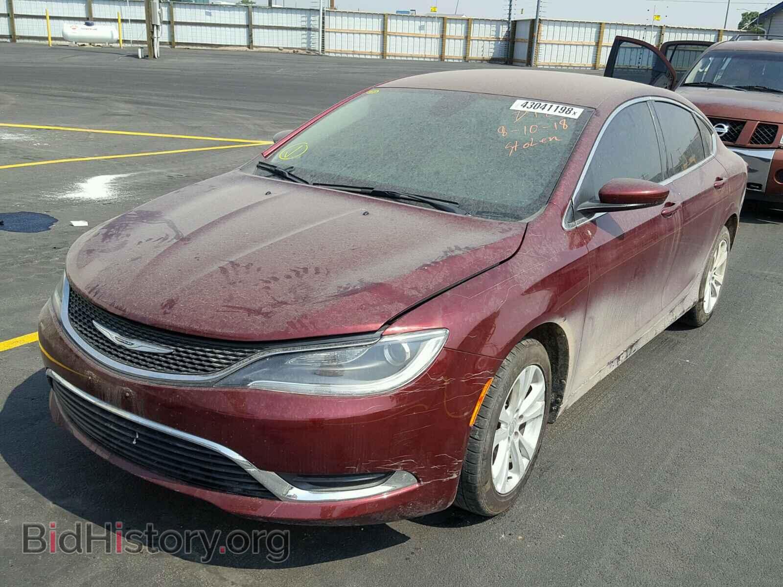 2015 CHRYSLER 200 - VIN: 1C3CCCAB3FN613445 - Photo 2