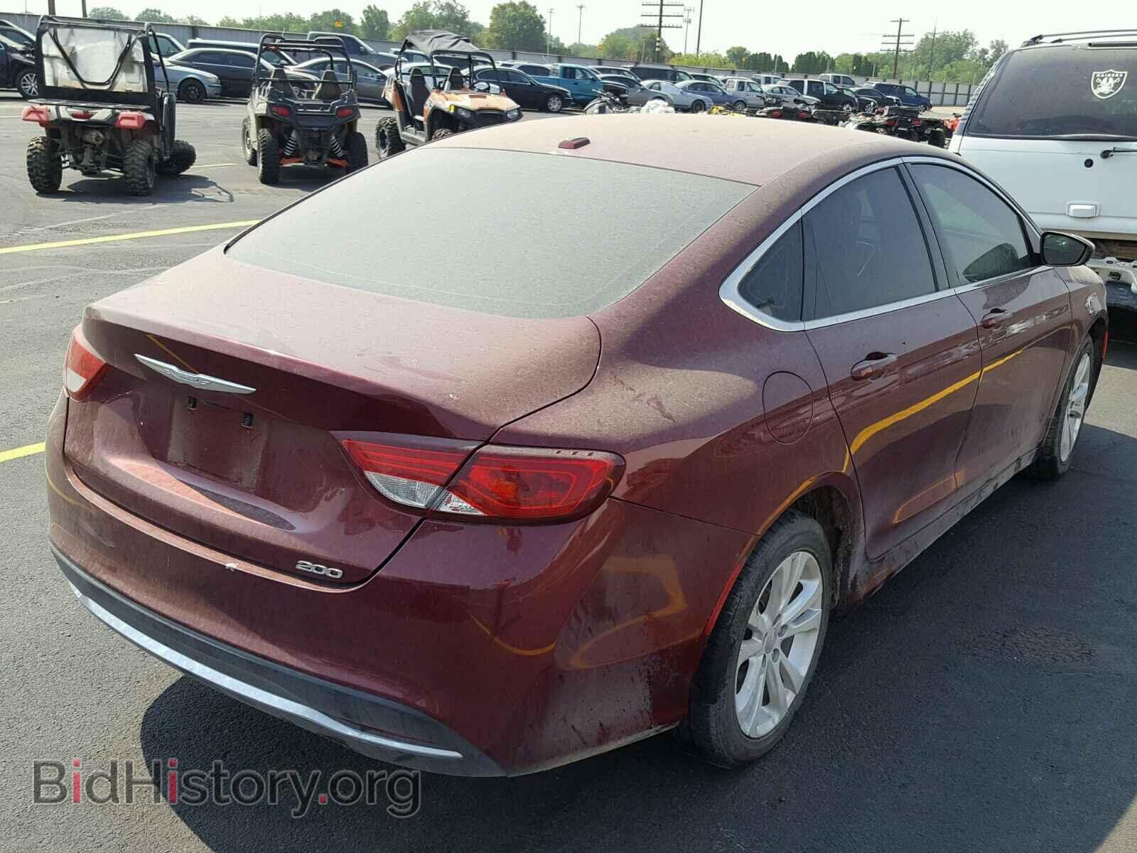 2015 CHRYSLER 200 - VIN: 1C3CCCAB3FN613445 - Photo 4