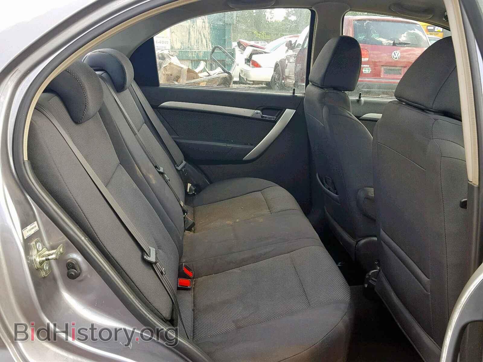 2011 CHEVROLET AVEO - VIN: KL1TD5DE9BB201849 - Фото 6