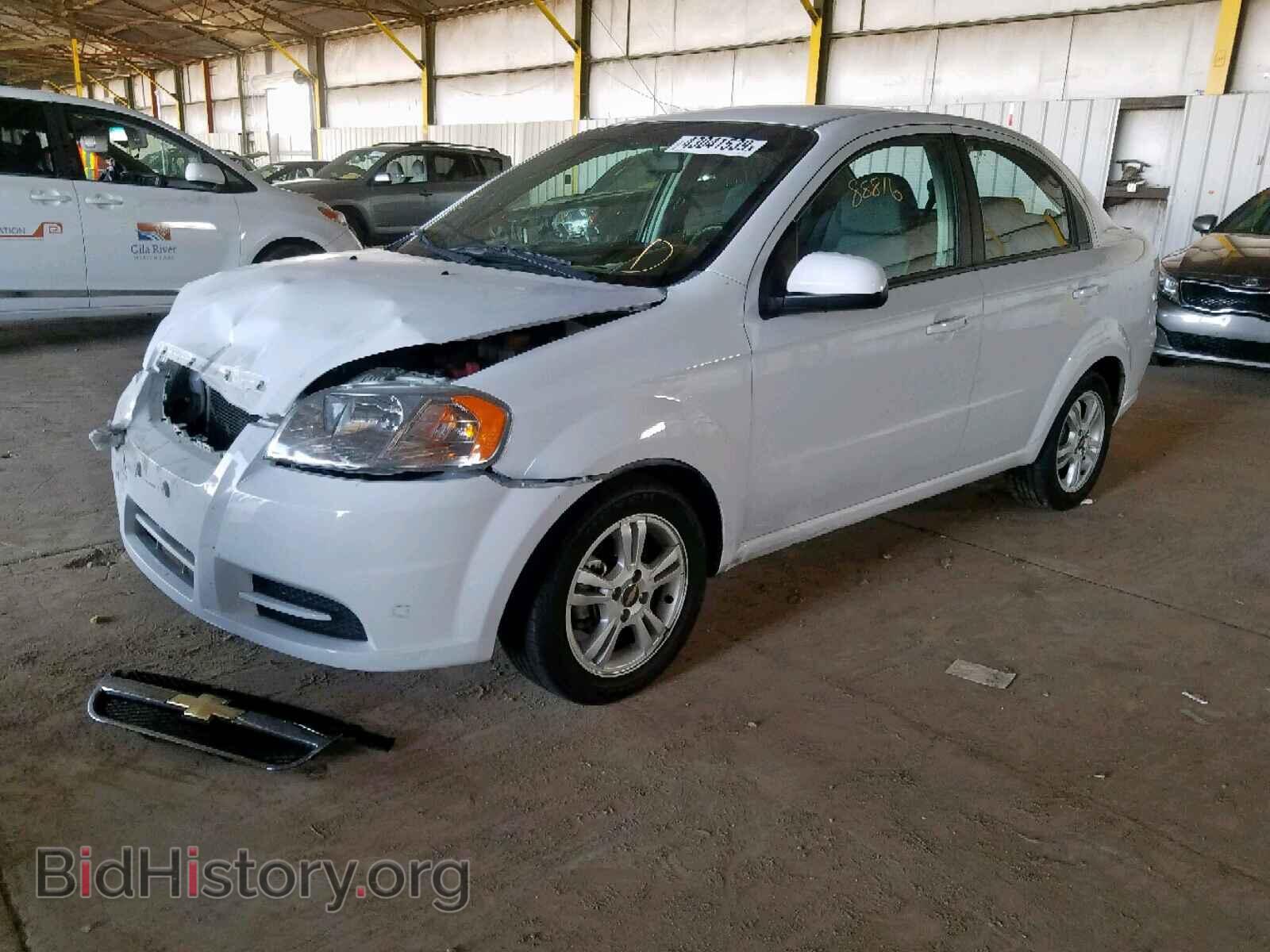 2011 CHEVROLET AVEO - VIN: KL1TD5DE3BB113458 - Фото 2