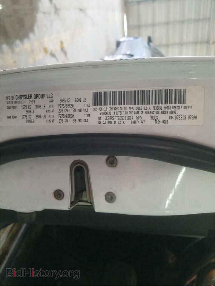 2014 RAM 1500 - VIN: 1C6RR6FT6ES101614 - Photo 10