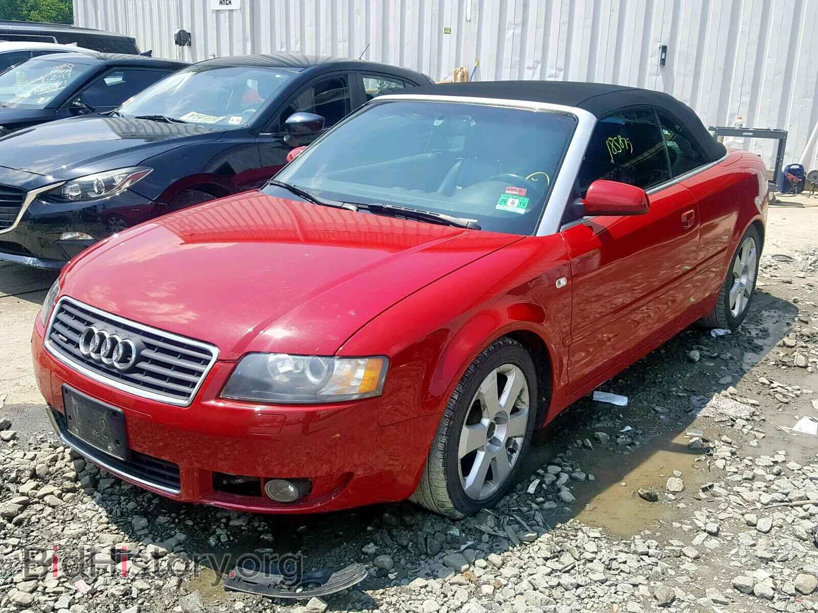 2006 AUDI A4 - VIN: WAUDT48H56K009104 - Фото 2