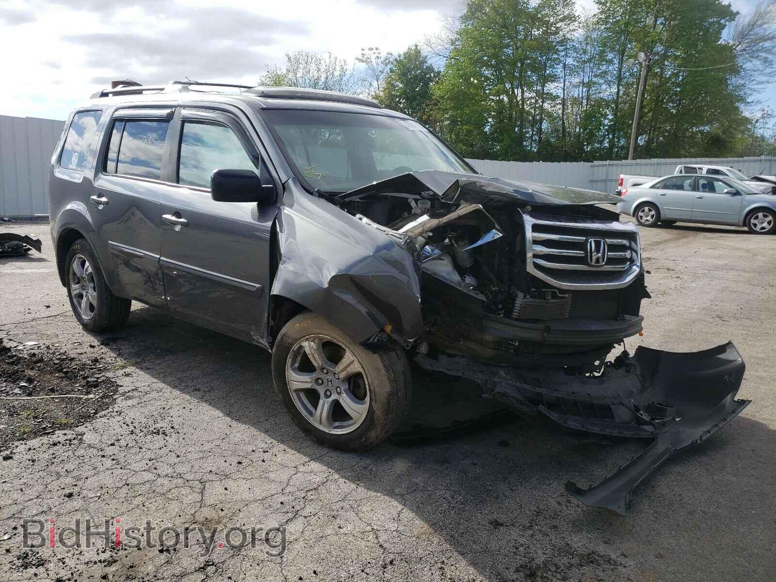 Photo 5FNYF4H5XCB065386 - HONDA PILOT 2012
