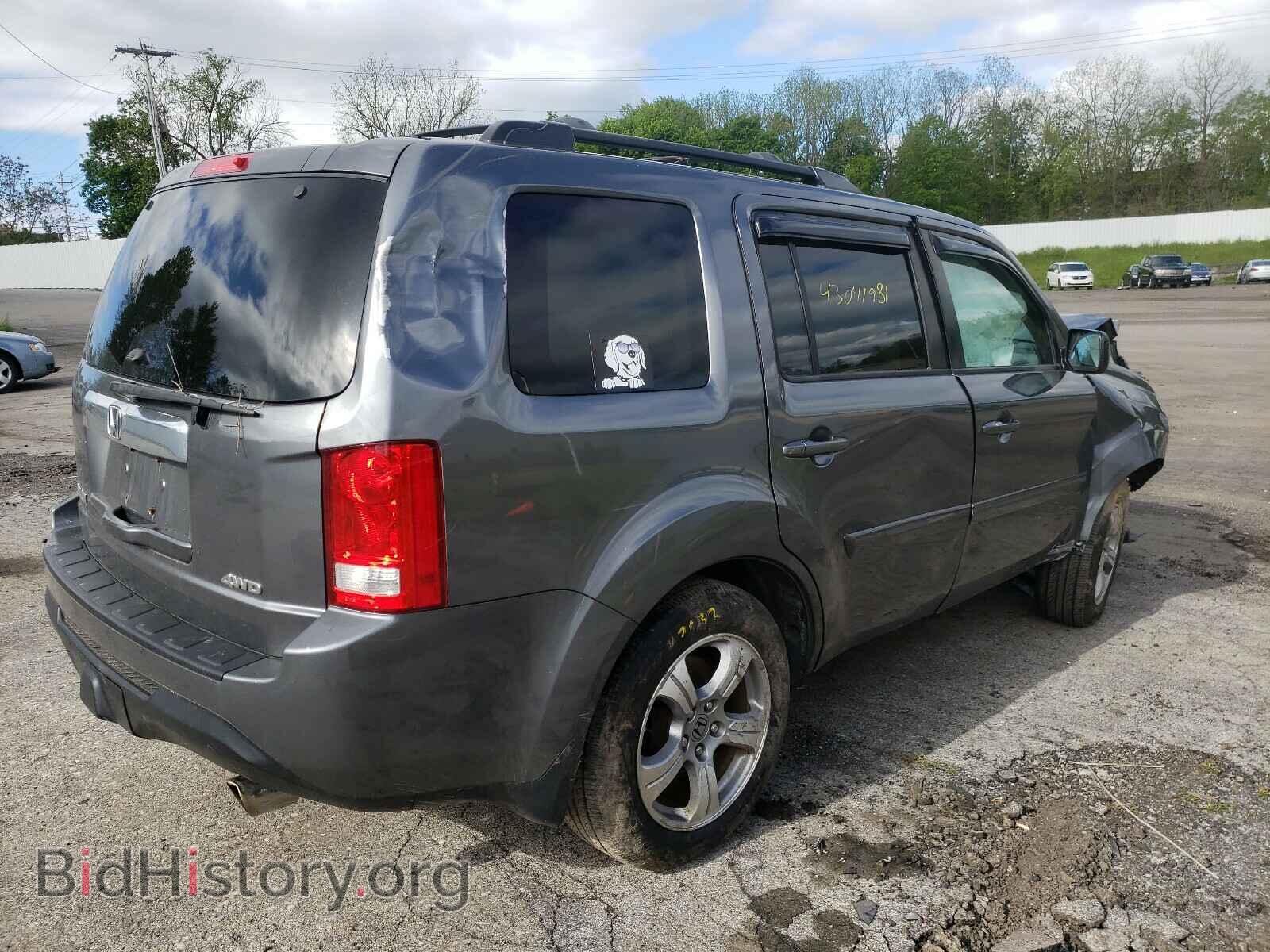 2012 HONDA PILOT - VIN: 5FNYF4H5XCB065386 - Фото 4