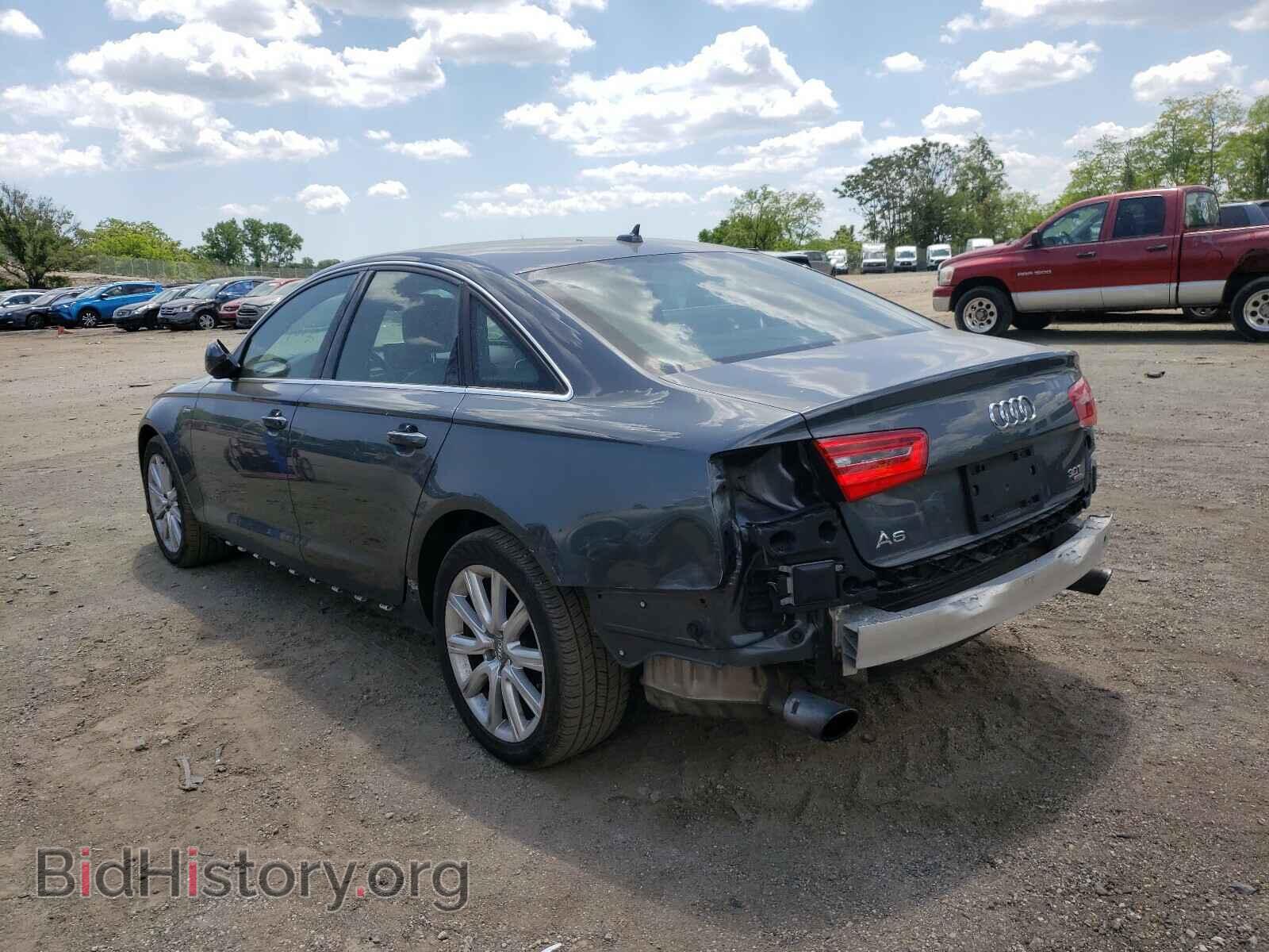 2014 AUDI A6 - VIN: WAUHGAFC8EN001698 - Фото 3