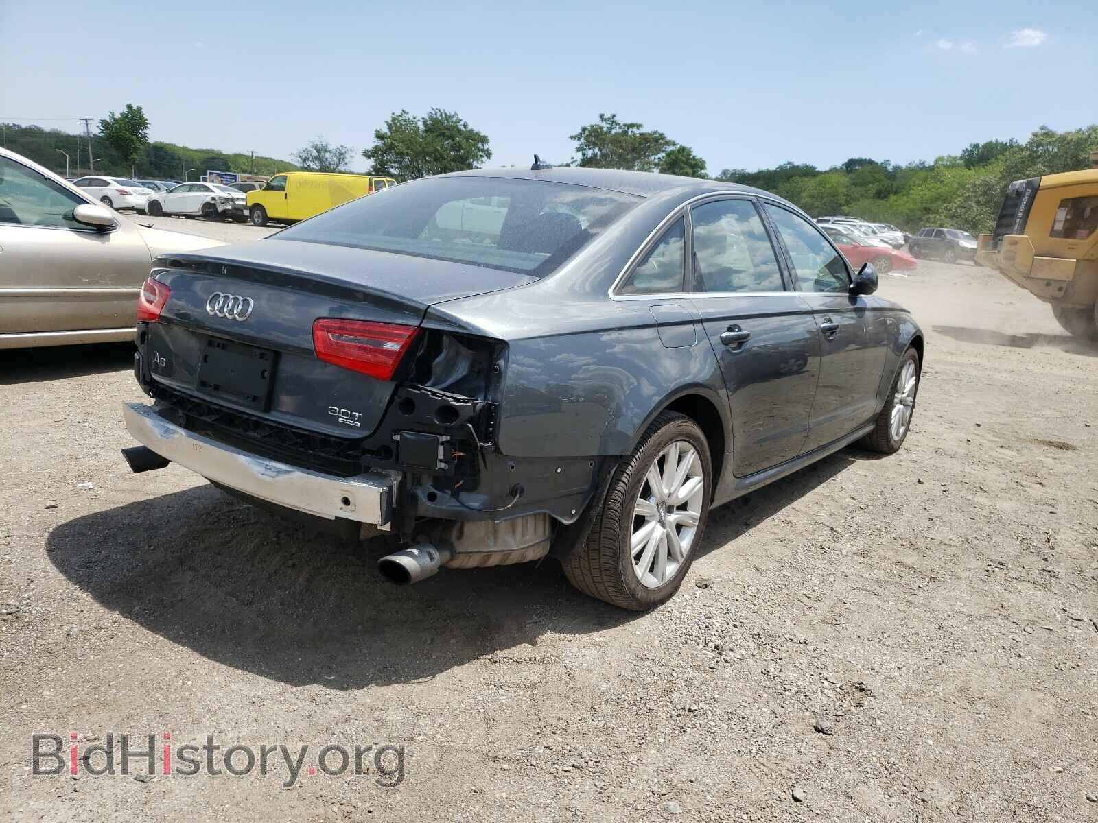 2014 AUDI A6 - VIN: WAUHGAFC8EN001698 - Фото 4