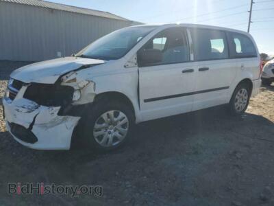 2014 Dodge CARAVAN SE, белый — VIN 2C4RDGBG5ER384563, Copart