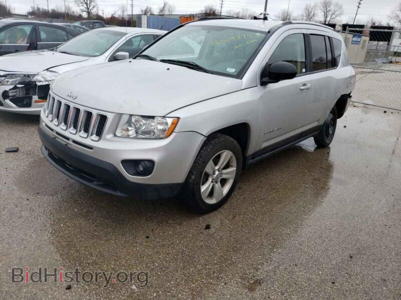 2012 Jeep COMPASS Compass SP (VIN 1C4NJDBB3CD553361) — photo 1 of 13, Copart, damage: side