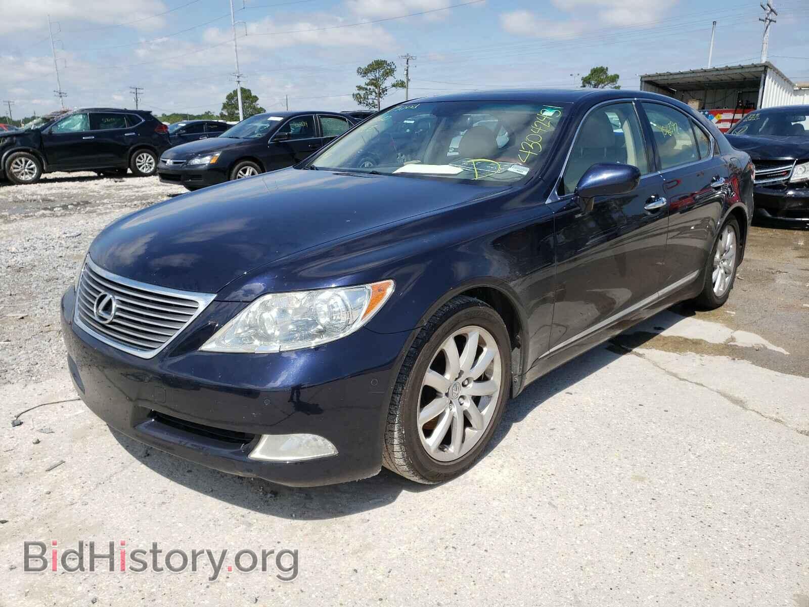 2008 LEXUS LS460 - VIN: JTHBL46F785065525 - Фото 2