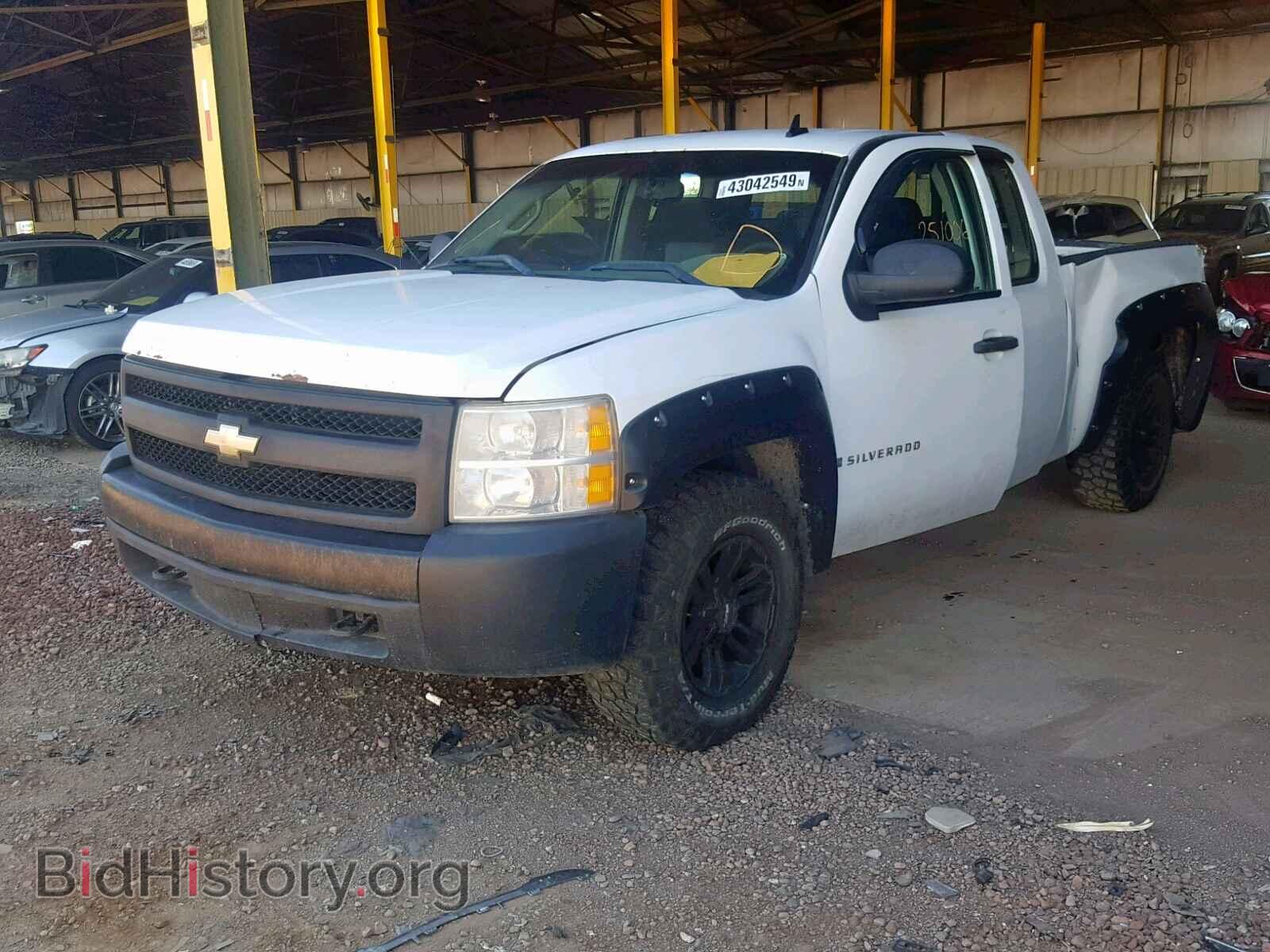 2007 CHEVROLET SILVERADO - VIN: 1GCEK19C67E547158 - Фото 2