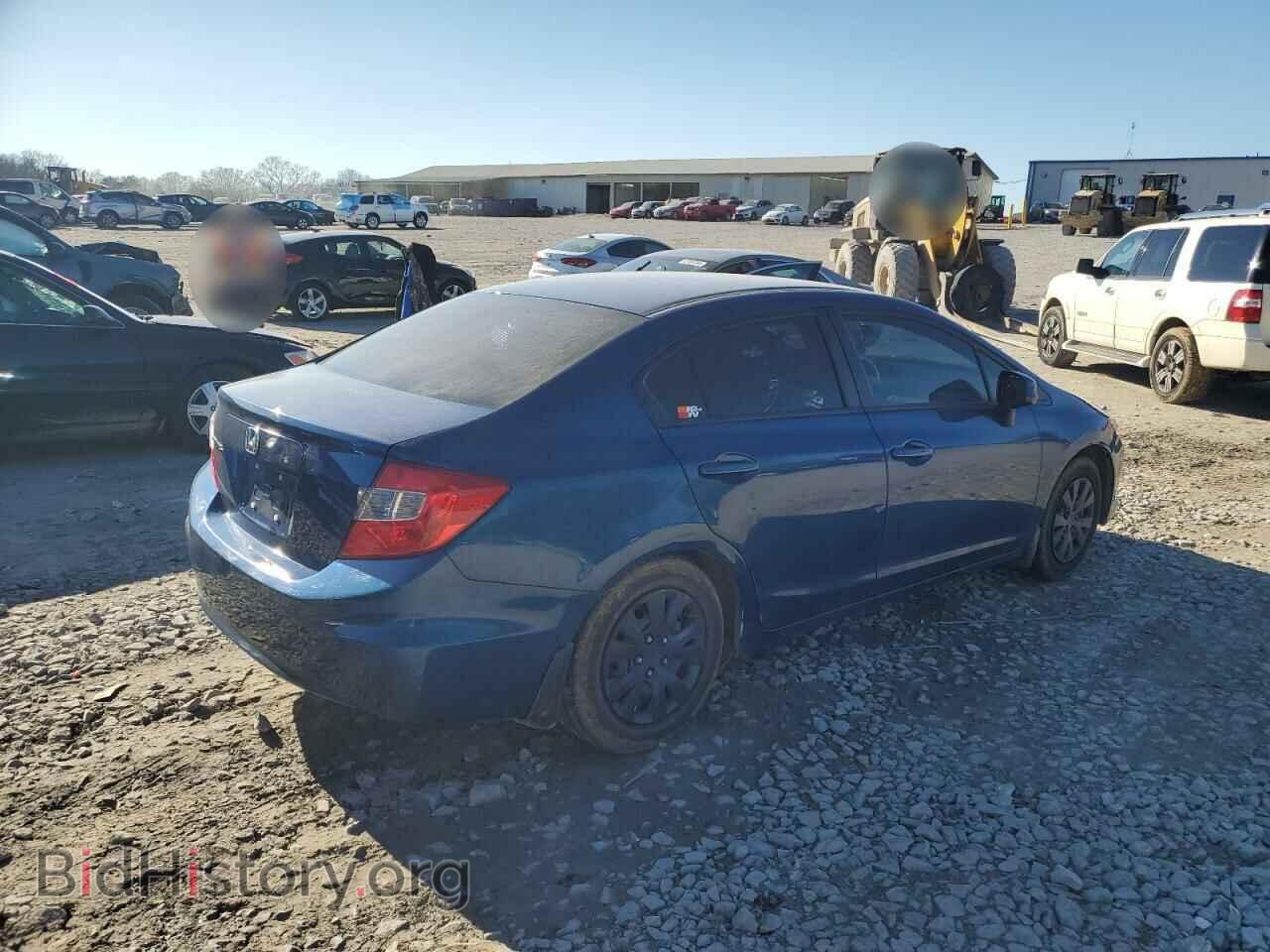2012 HONDA CIVIC - VIN: 2HGFB2F58CH510987 - Фото 3