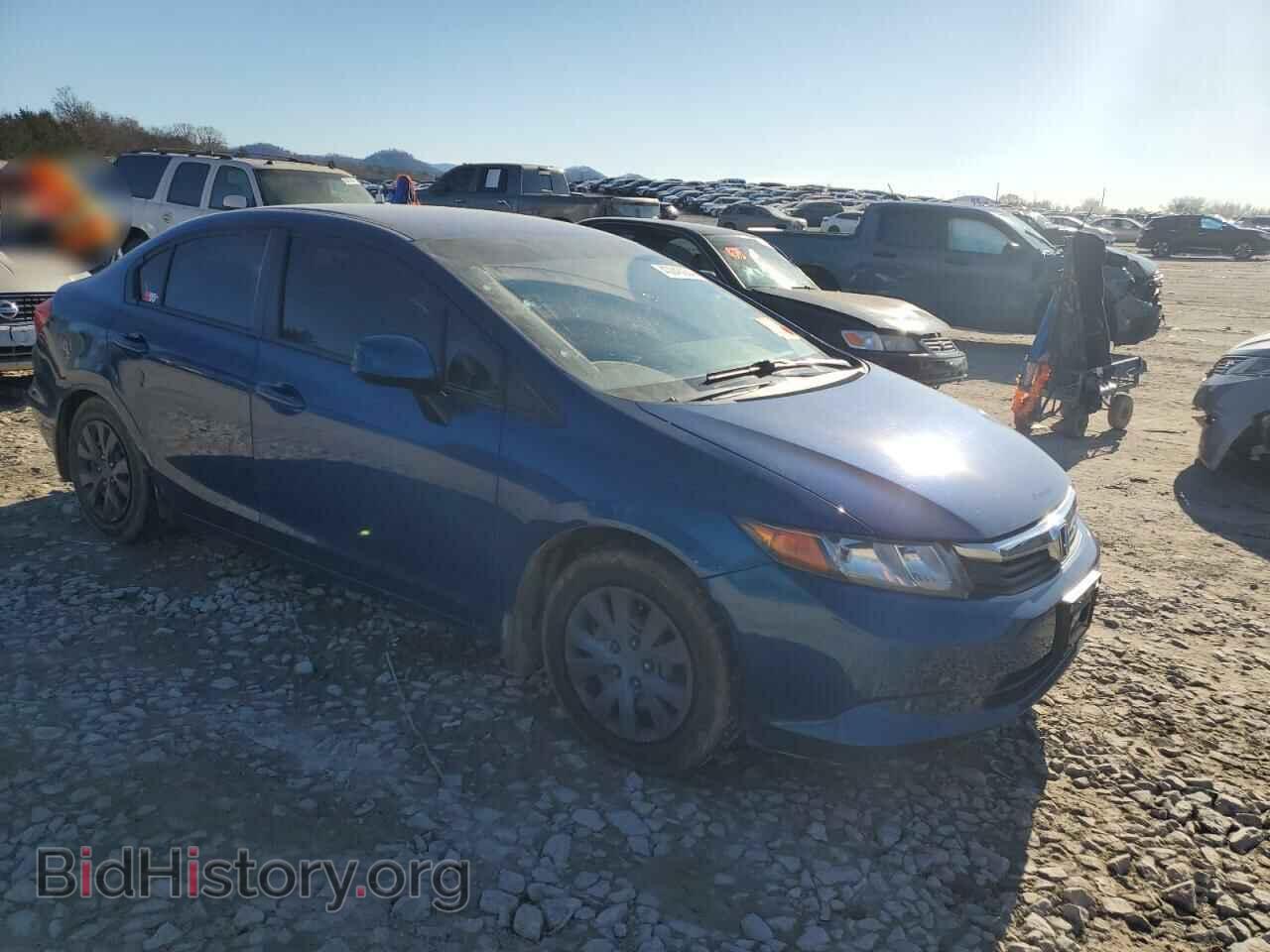 2012 HONDA CIVIC - VIN: 2HGFB2F58CH510987 - Фото 4