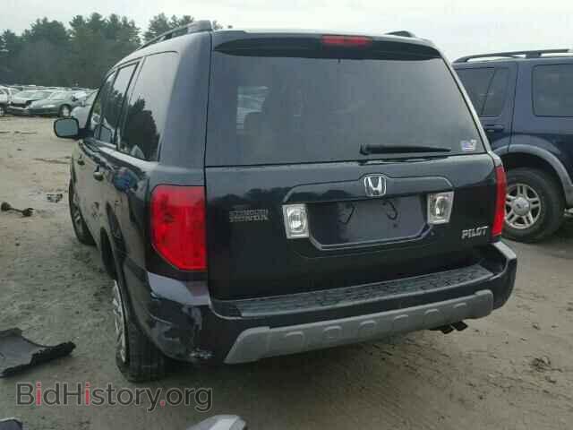 2005 HONDA PILOT - VIN: 2HKYF18465H565362 - Фото 3
