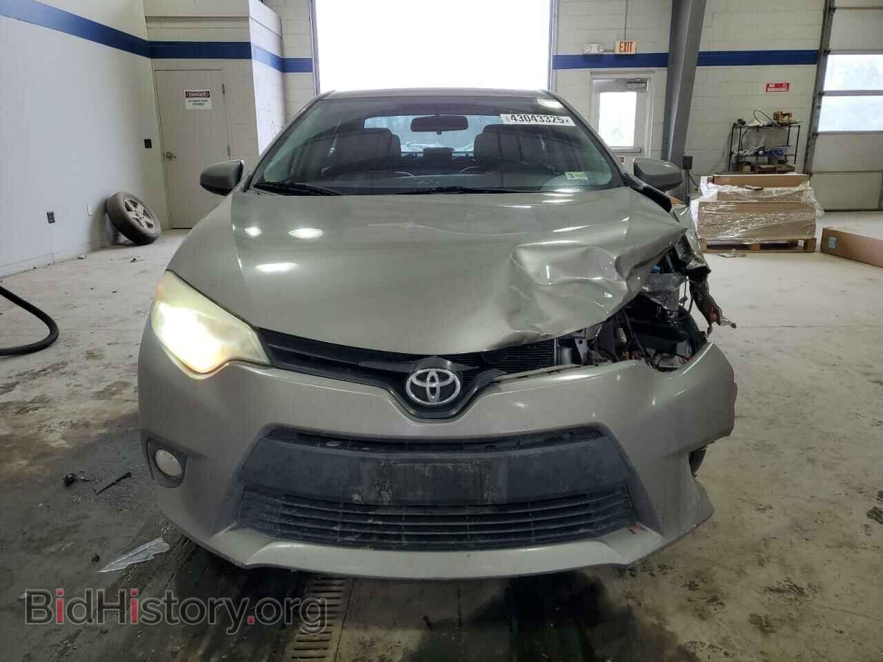 2014 TOYOTA COROLLA - VIN: 2T1BURHEXEC103912 - Фото 5