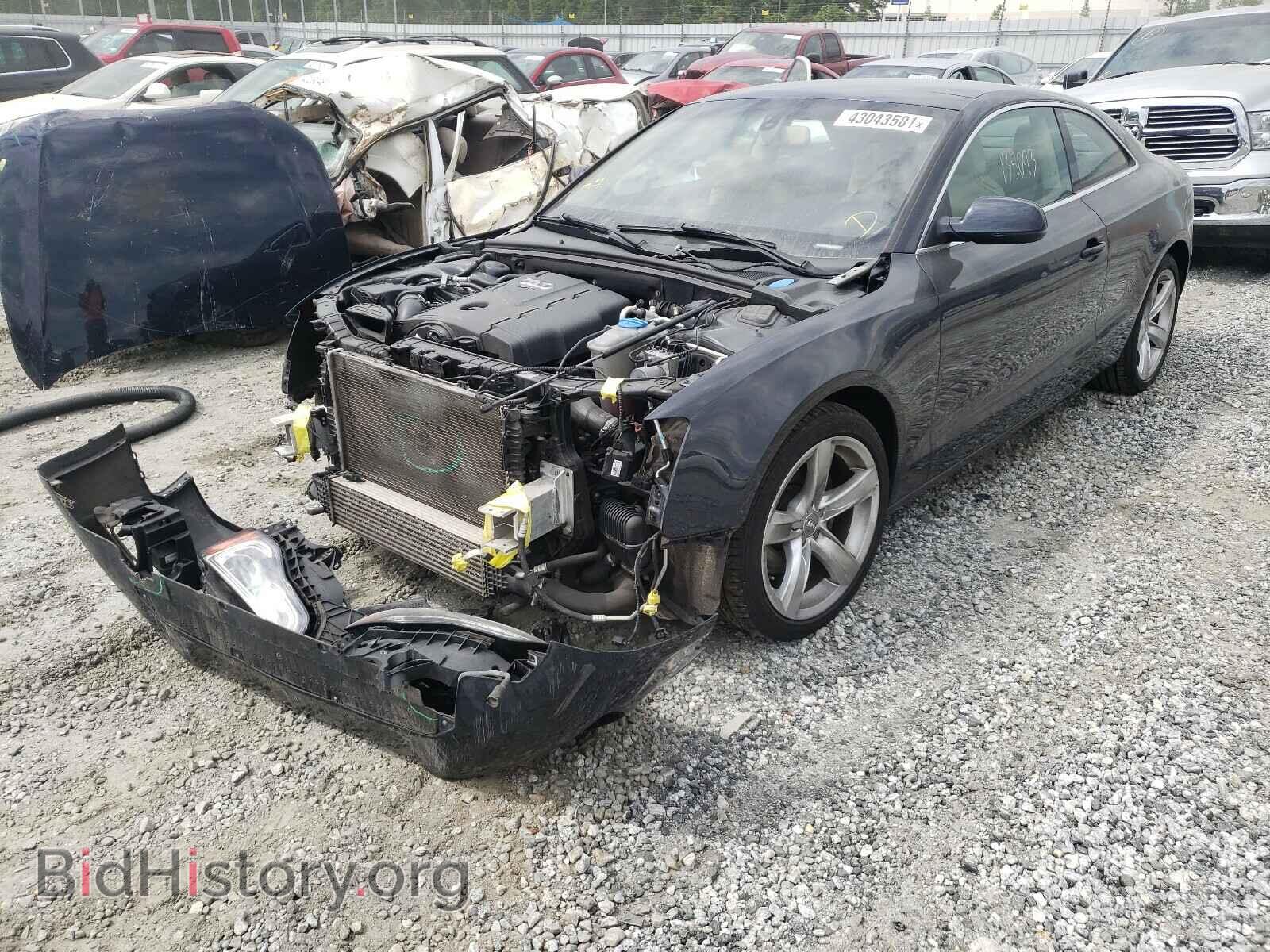 2014 AUDI A5 - VIN: WAUCFAFR0EA024045 - Фото 2