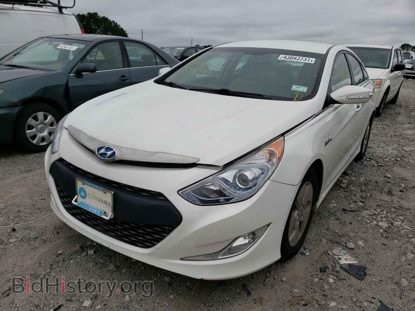 2012 HYUNDAI SONATA - VIN: KMHEC4A40CA037906 - Фото 2