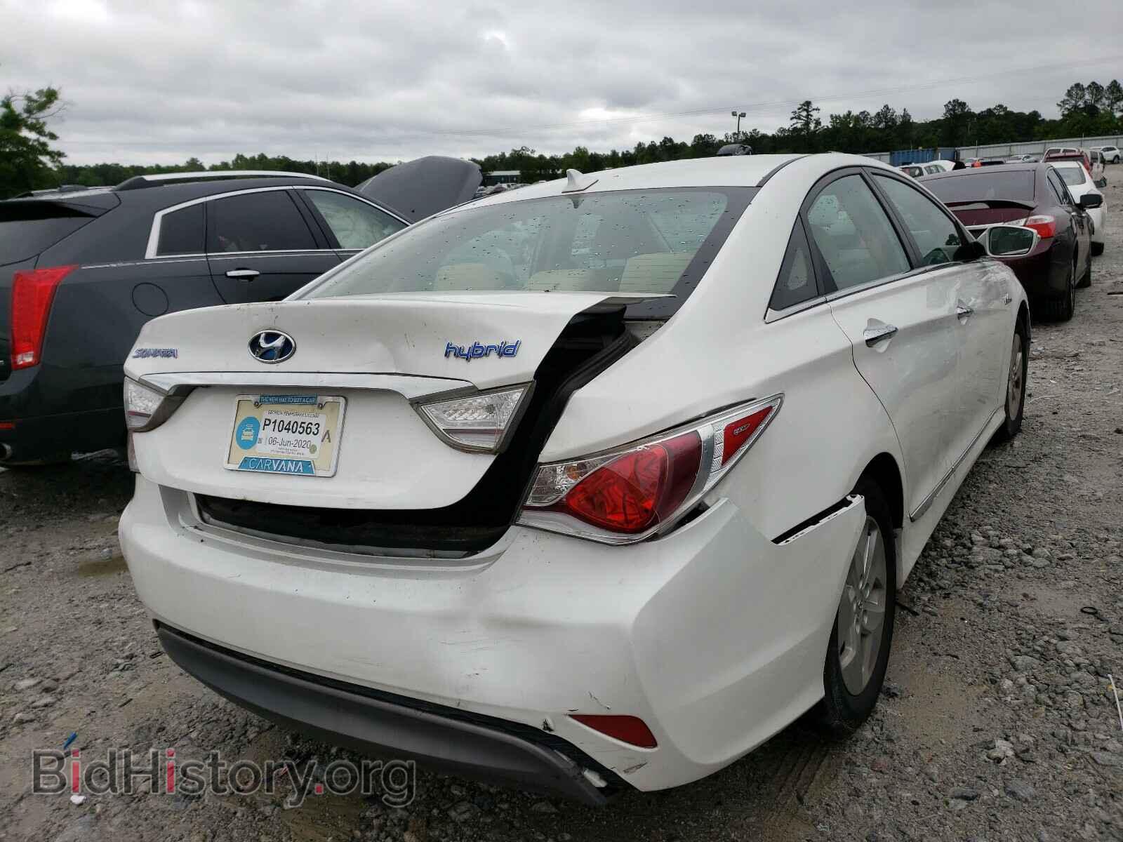 2012 HYUNDAI SONATA - VIN: KMHEC4A40CA037906 - Фото 4