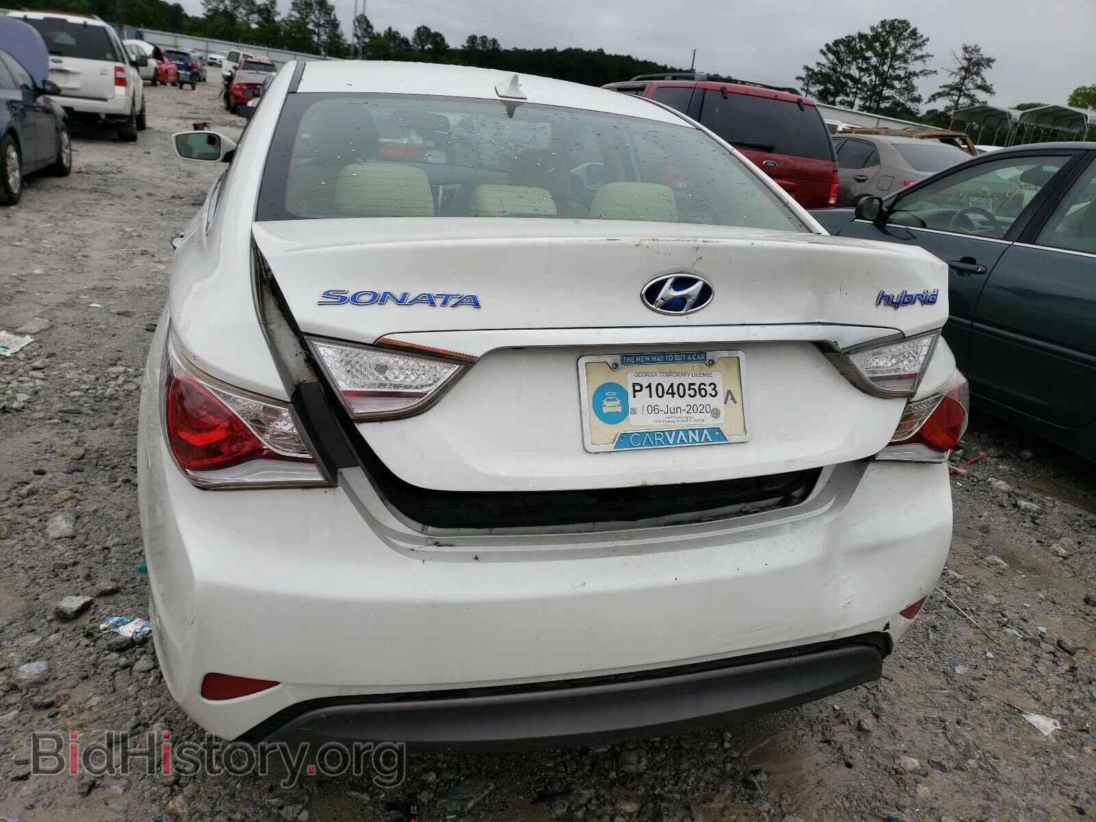 2012 HYUNDAI SONATA - VIN: KMHEC4A40CA037906 - Фото 9