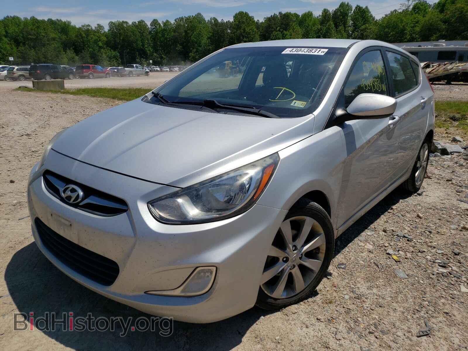 2012 HYUNDAI ACCENT - VIN: KMHCU5AE6CU049530 - Фото 2
