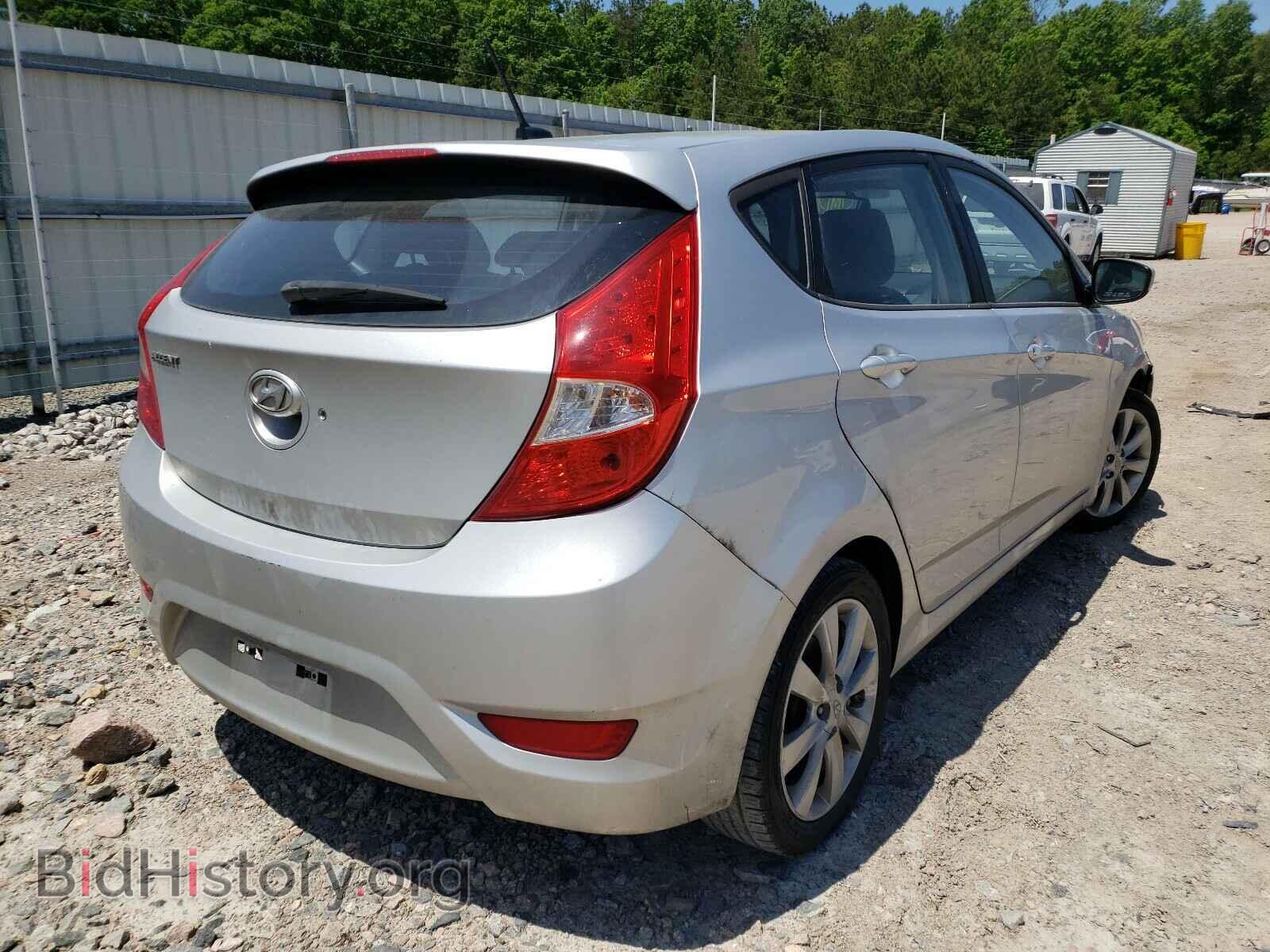 2012 HYUNDAI ACCENT - VIN: KMHCU5AE6CU049530 - Фото 4
