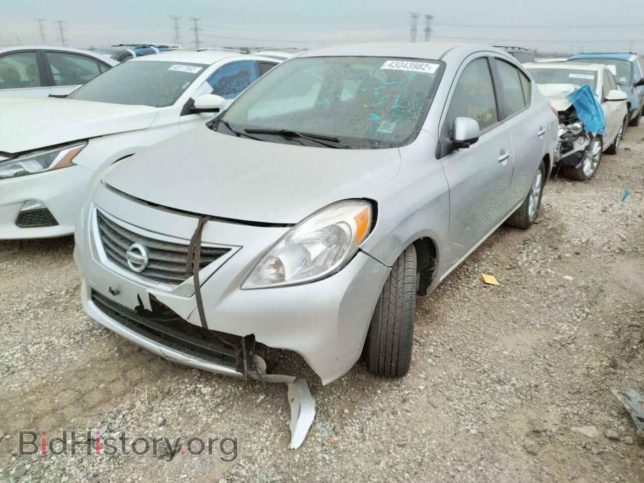 2012 NISSAN VERSA - VIN: 3N1CN7AP4CL818909 - Фото 2