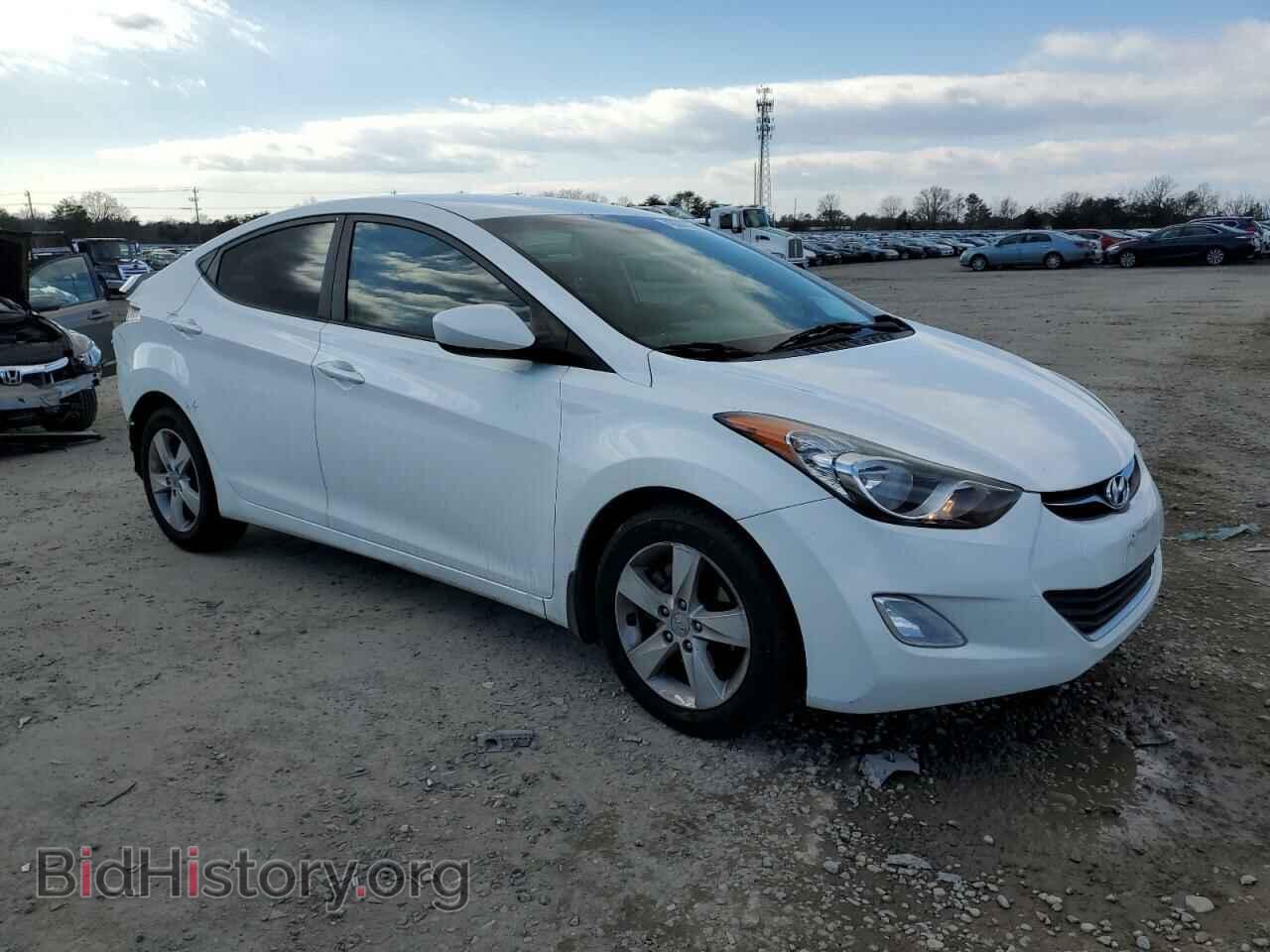 2012 HYUNDAI ELANTRA - VIN: 5NPDH4AEXCH131486 - Фото 4