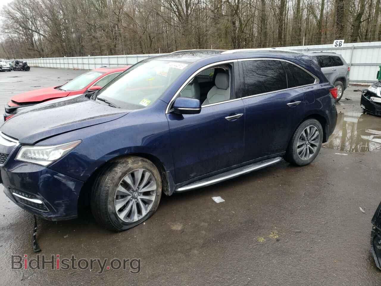 Photo 5FRYD4H62EB026503 - ACURA MDX 2014