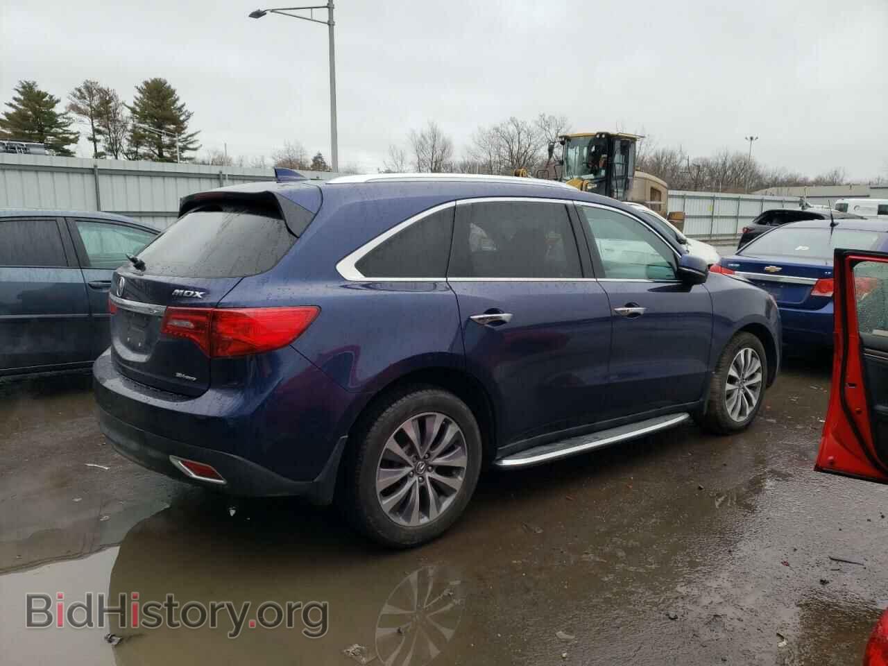2014 ACURA MDX - VIN: 5FRYD4H62EB026503 - Фото 3