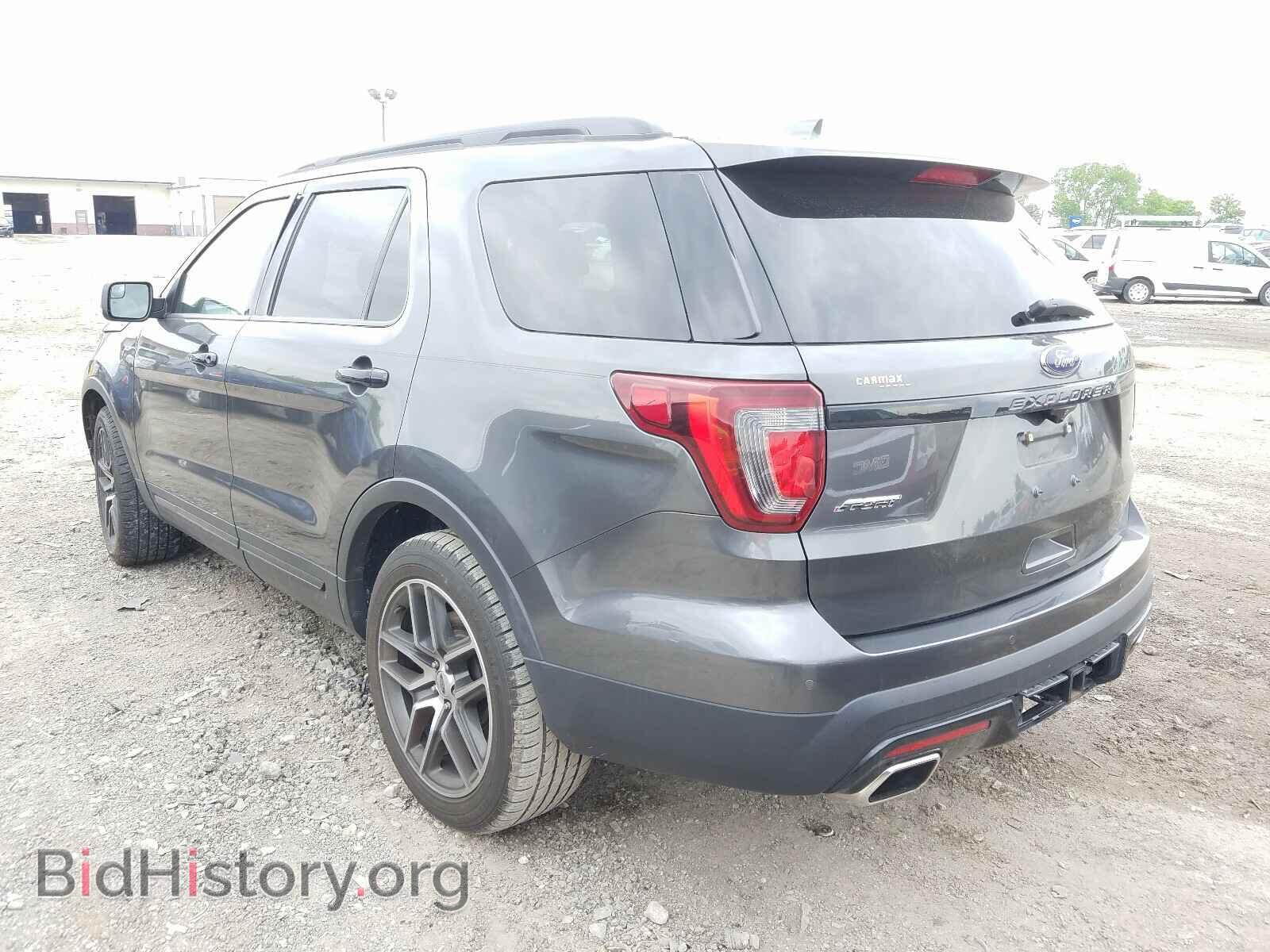 2016 FORD EXPLORER - VIN: 1FM5K8GT7GGC32462 - Фото 3