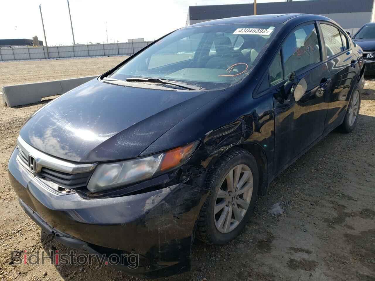 2012 HONDA CIVIC - VIN: 2HGFB2F54CH112921 - Фото 2