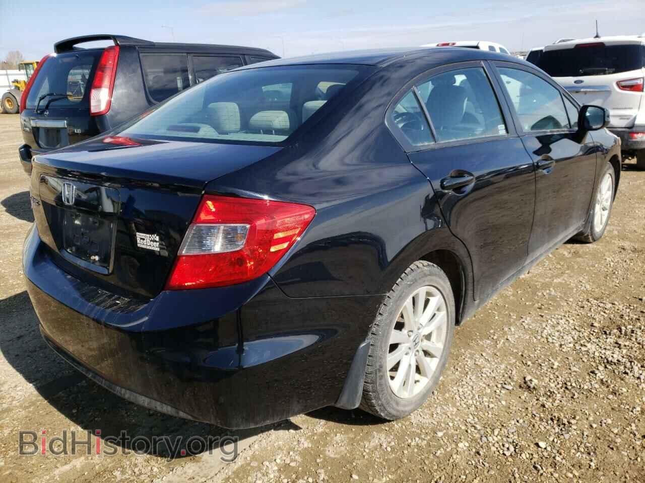 2012 HONDA CIVIC - VIN: 2HGFB2F54CH112921 - Фото 4