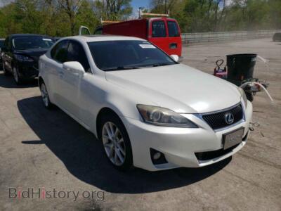 2011 Lexus IS IS 250, белый — VIN JTHCF5C24B5045405, Copart