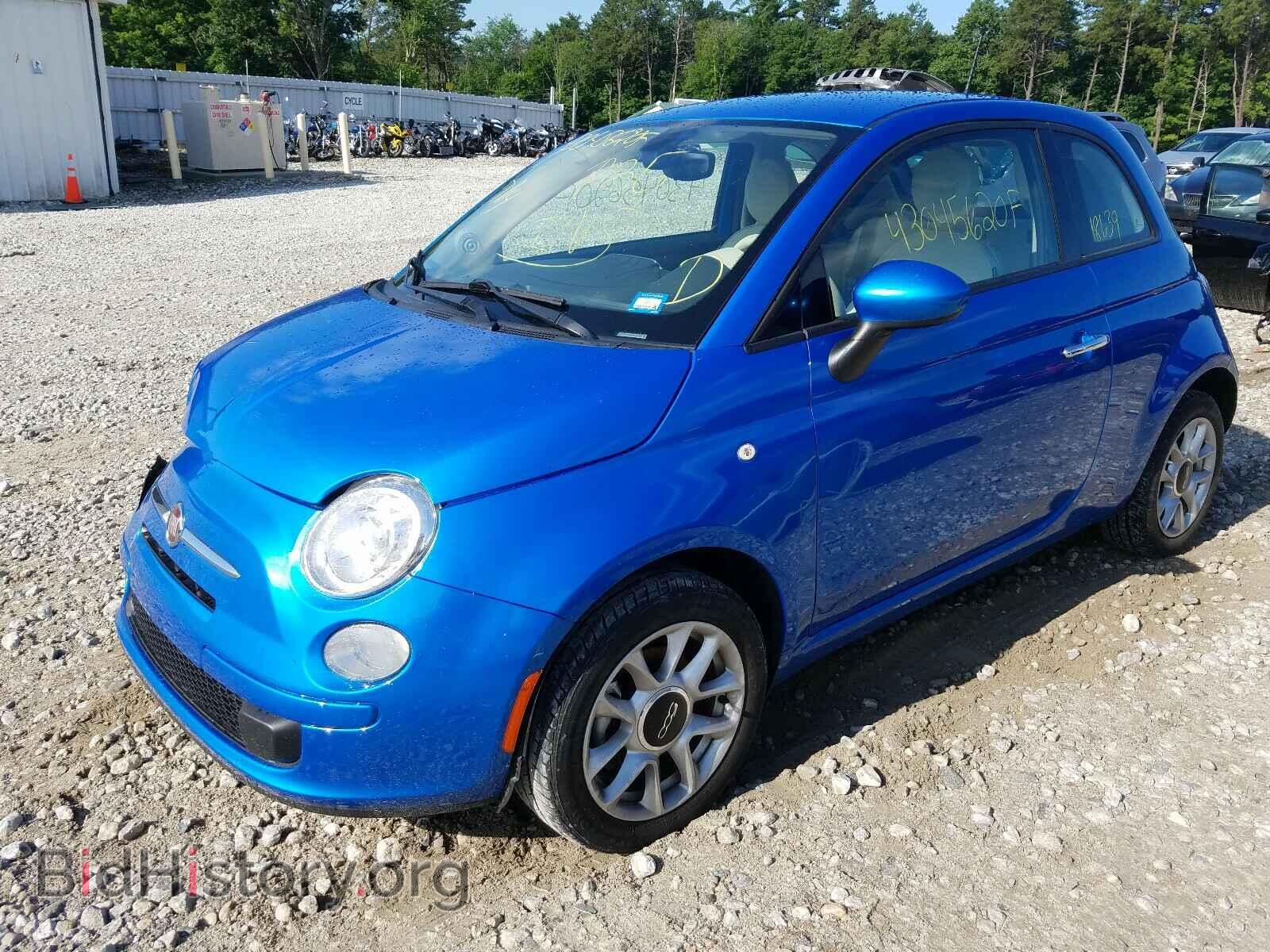 2017 FIAT 500 - VIN: 3C3CFFKR9HT553789 - Фото 2