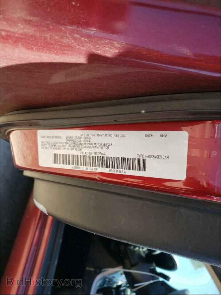 2009 SUBARU LEGACY - VIN: 4S3BL616697224657 - Фото 10