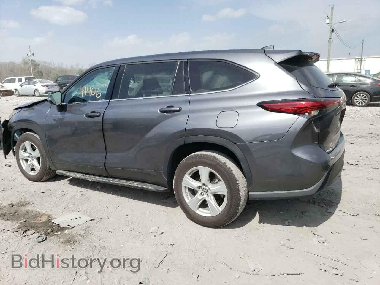2021 TOYOTA HIGHLANDER - VIN: 5TDCZRAH0MS043591 - Фото 2