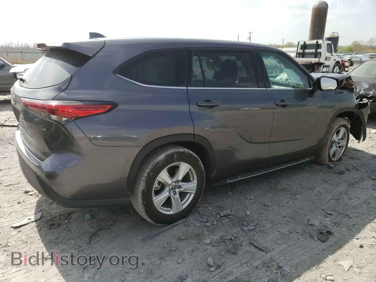 2021 TOYOTA HIGHLANDER - VIN: 5TDCZRAH0MS043591 - Фото 3