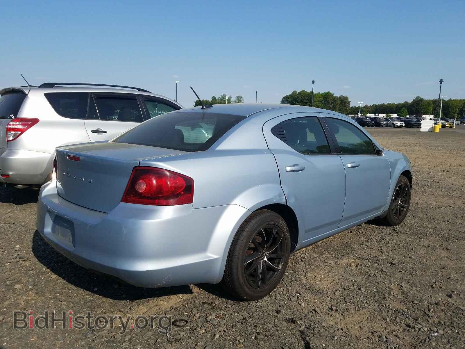 2013 DODGE AVENGER - VIN: 1C3CDZAB8DN752242 - Фото 4