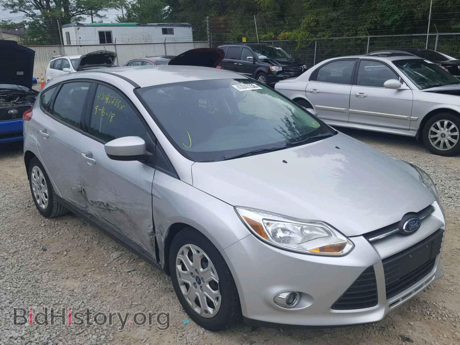 2012 Ford FOCUS Focus SE (VIN 1FAHP3K22CL194621) — фото 1 из 10, Copart, повреждение: бок